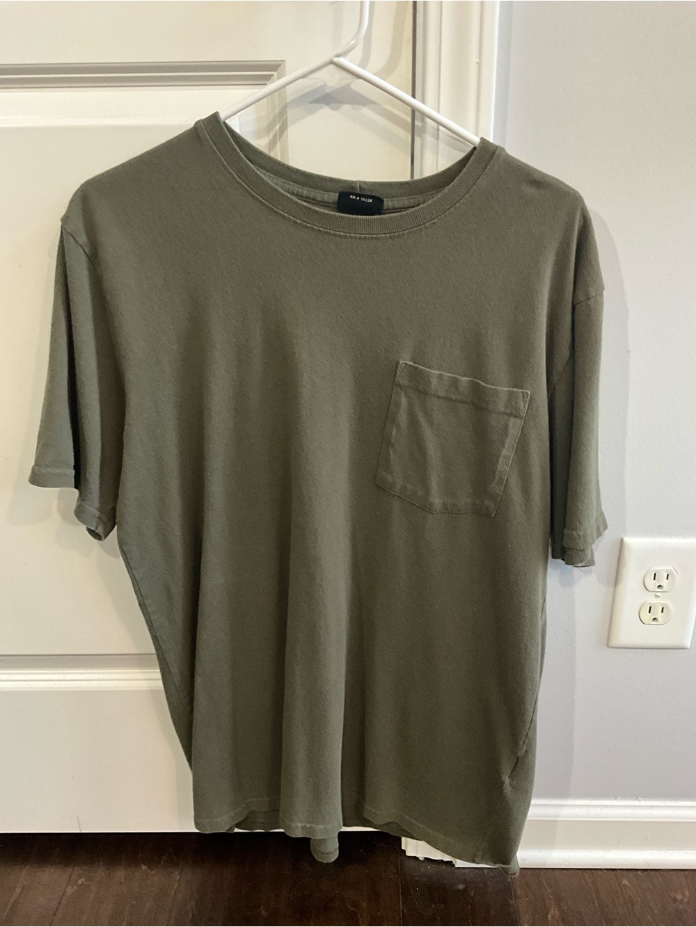 Filson Olive Pocket Crew T-Shirt